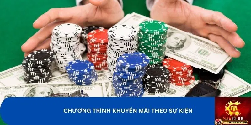 Chương trình khuyến mãi MANCLUB theo sự kiện